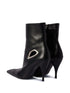 Crescent ankle boots